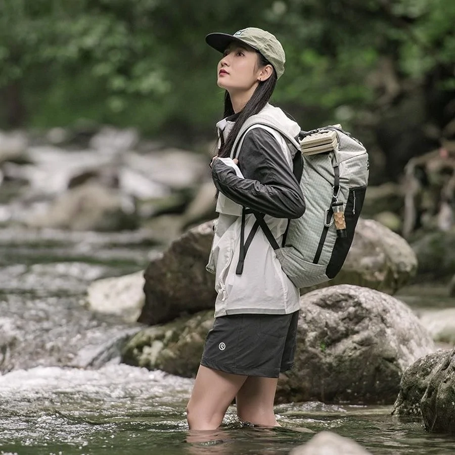 Рюкзак туристический NH20BB206 Naturehike 6927595772775, 20 л, светло-серый