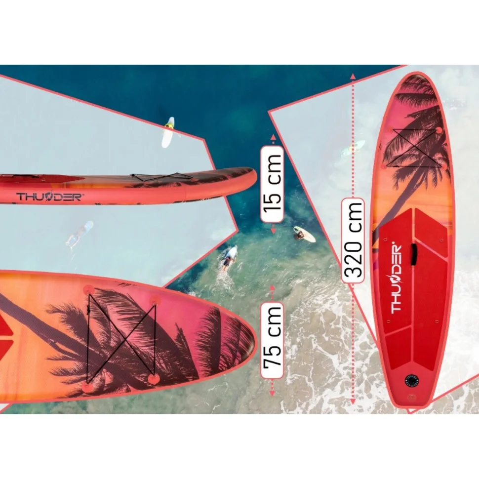Надувна SUP дошка Isle Thunder SUP-ISLE з веслом 320 см