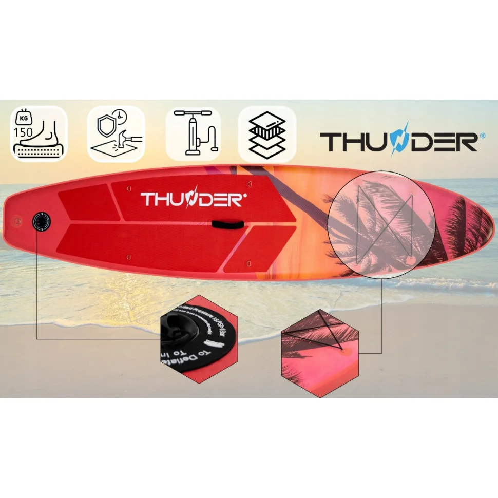 Надувна SUP дошка Isle Thunder SUP-ISLE з веслом 320 см