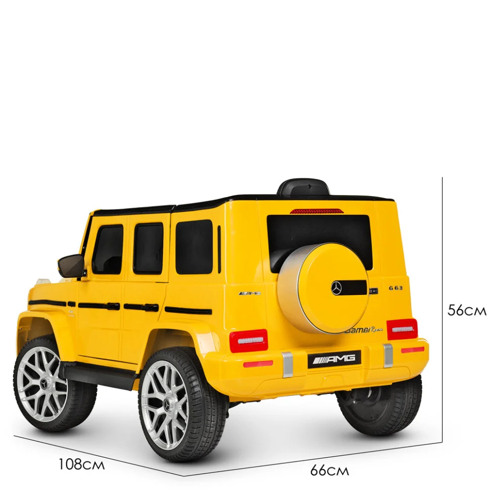 Детский электромобиль Джип Bambi M 4214EBLR-6 до 30 кг