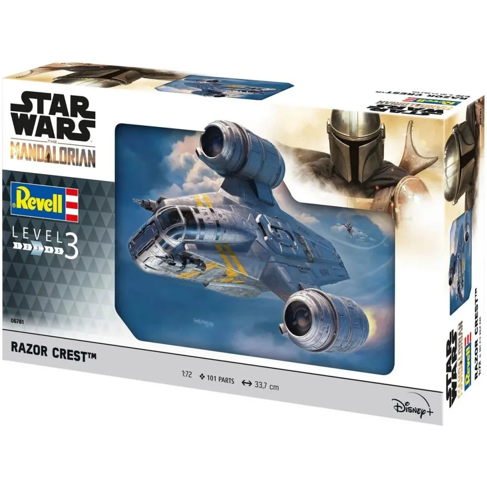 Збірна модель Корабель The Razor Crest Revell RVL-06781 рівень 3, 1:72
