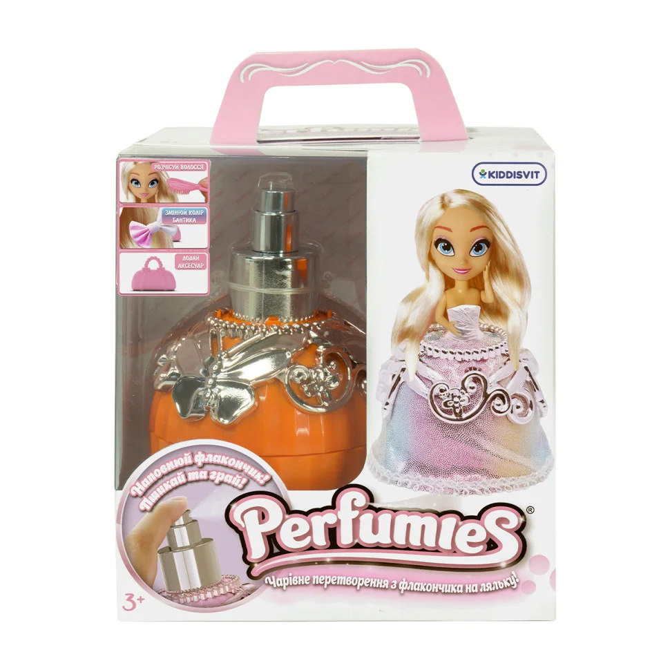 Дитяча лялька Елла Жаде Perfumies 1265 сумочка, прикраса, гребінець
