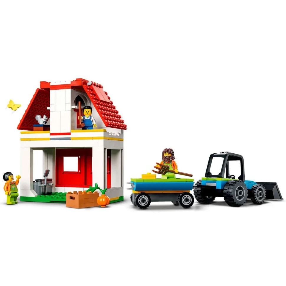 Конструктор LEGO City Farm Тварини на фермі та у хліві 60346