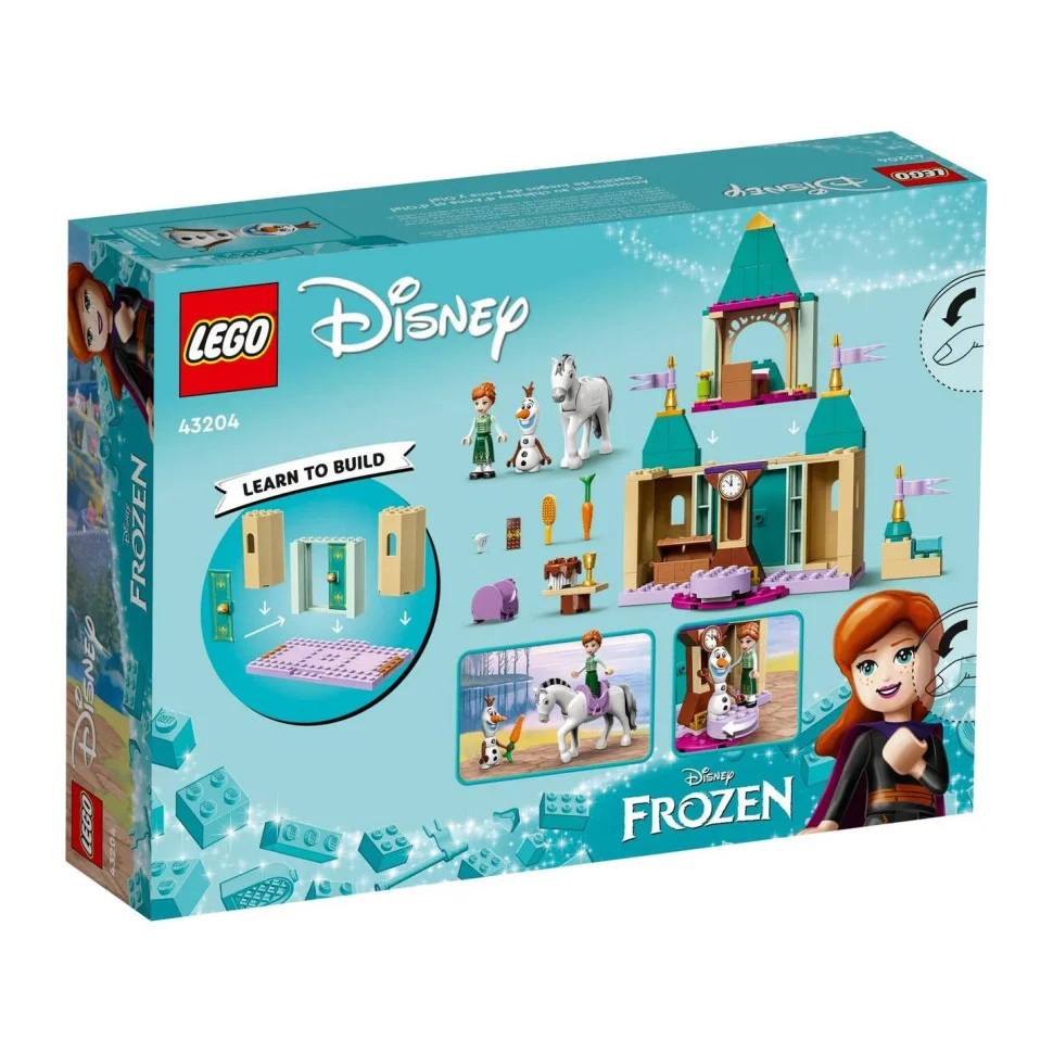 Конструктор LEGO Disney Princess Розваги у замку Анни та Олафа 43204