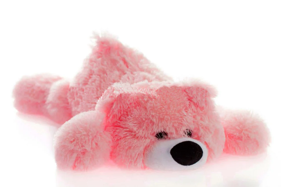 Мягкая игрушка Alina Toys мишка Умка 45 см розовый 5784628ALN