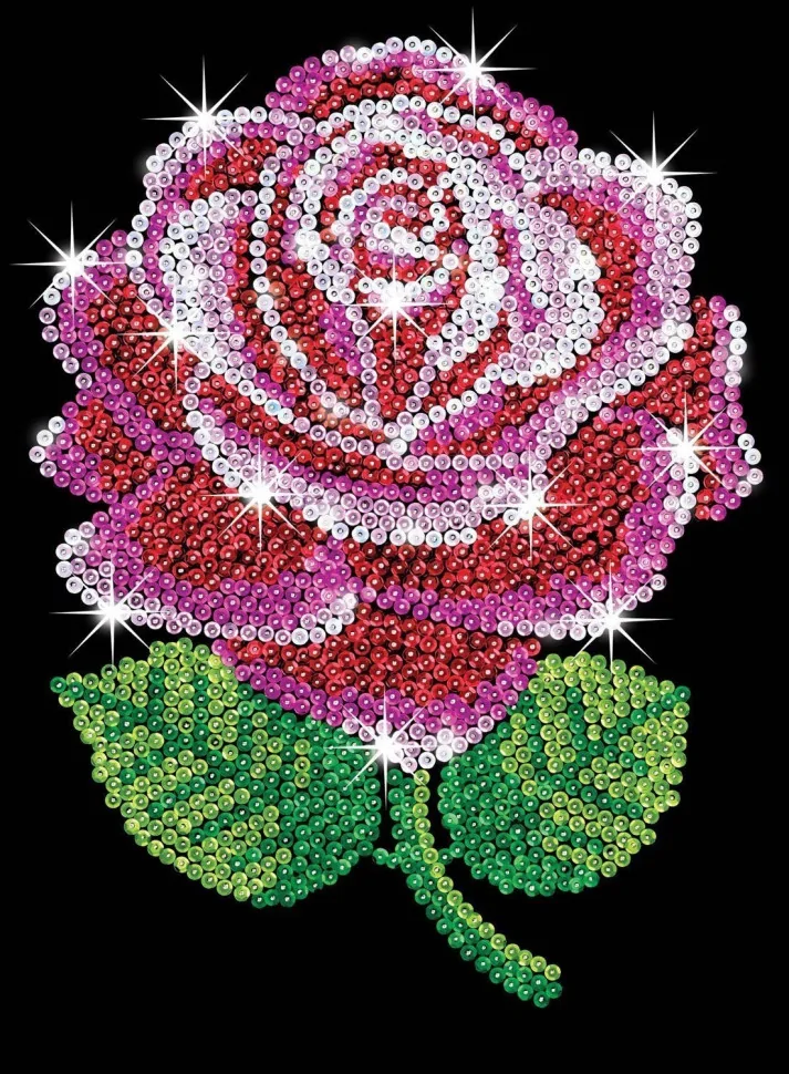 Набір для дитячої творчості Sequin Art BLUE Red Rose SA1001
