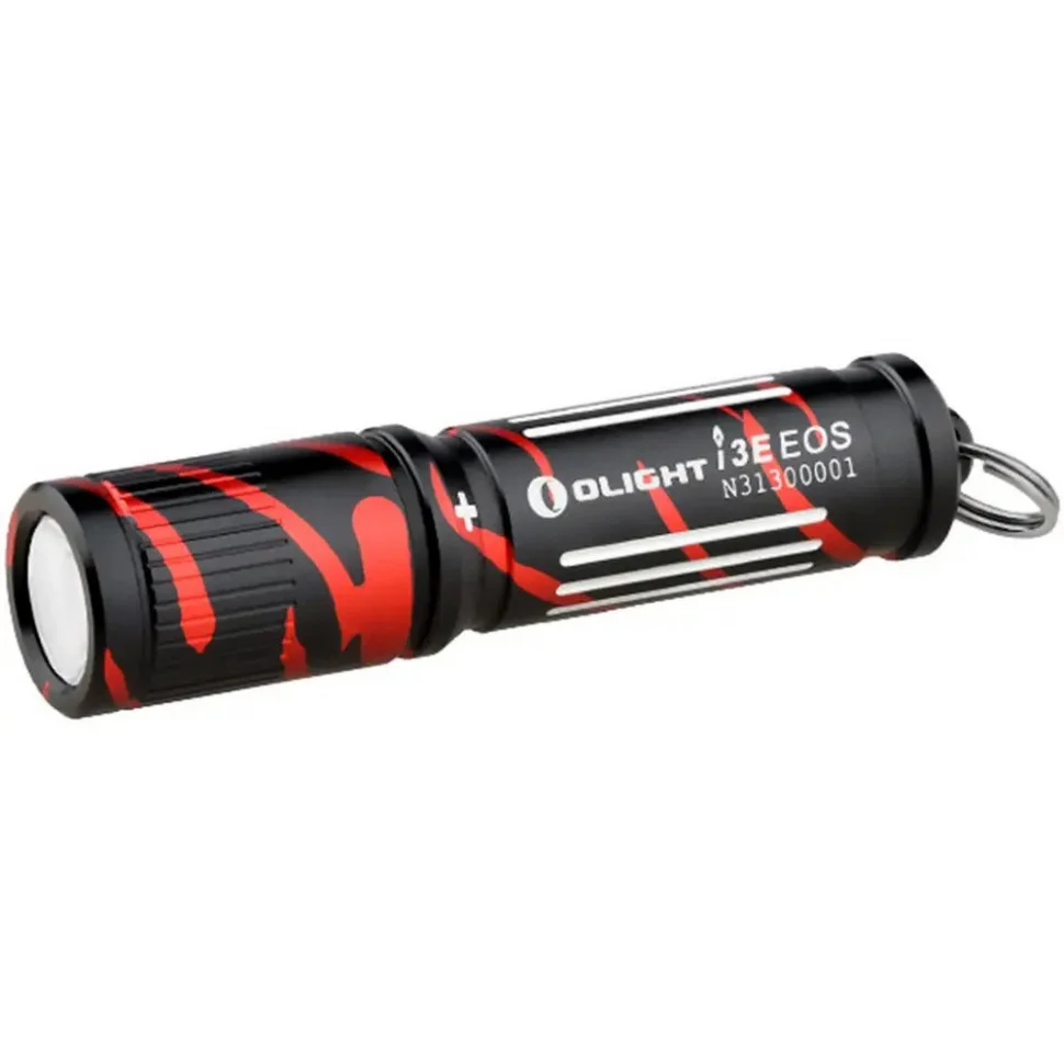 Фонарь-брелок I3E EOS Olight I3E BL, черно-красный 180 люмен