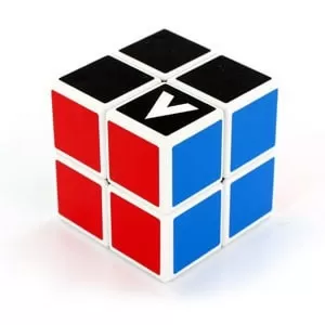 V-CUBE 2х2 white | Кубик 2х2 белый плоский 00.0028