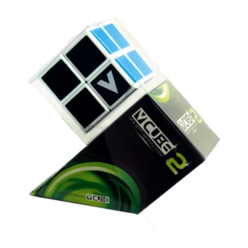 V-CUBE 2х2 white | Кубик 2х2 белый плоский 00.0028