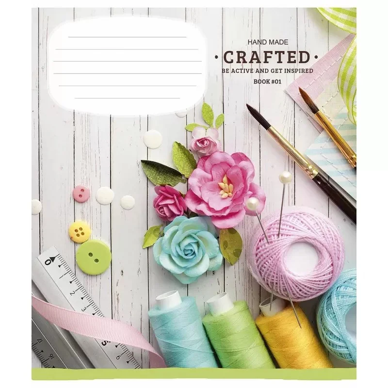 Зошит учнівський Hand made Crafted Школярик 024-3229L-2 у лінію на 24 аркуші