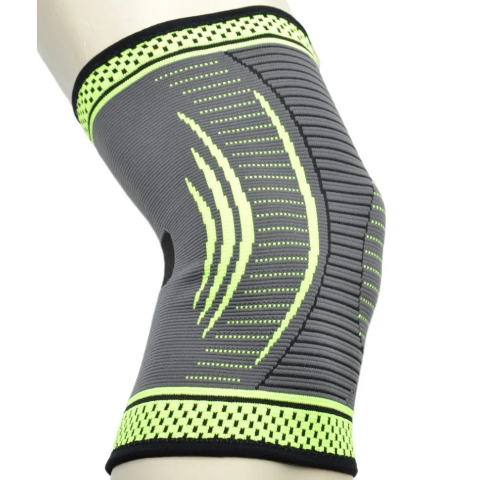 Компресійний наколінник MFA-284 3D Compressive knee support MadMax MFA-284_S, green, S