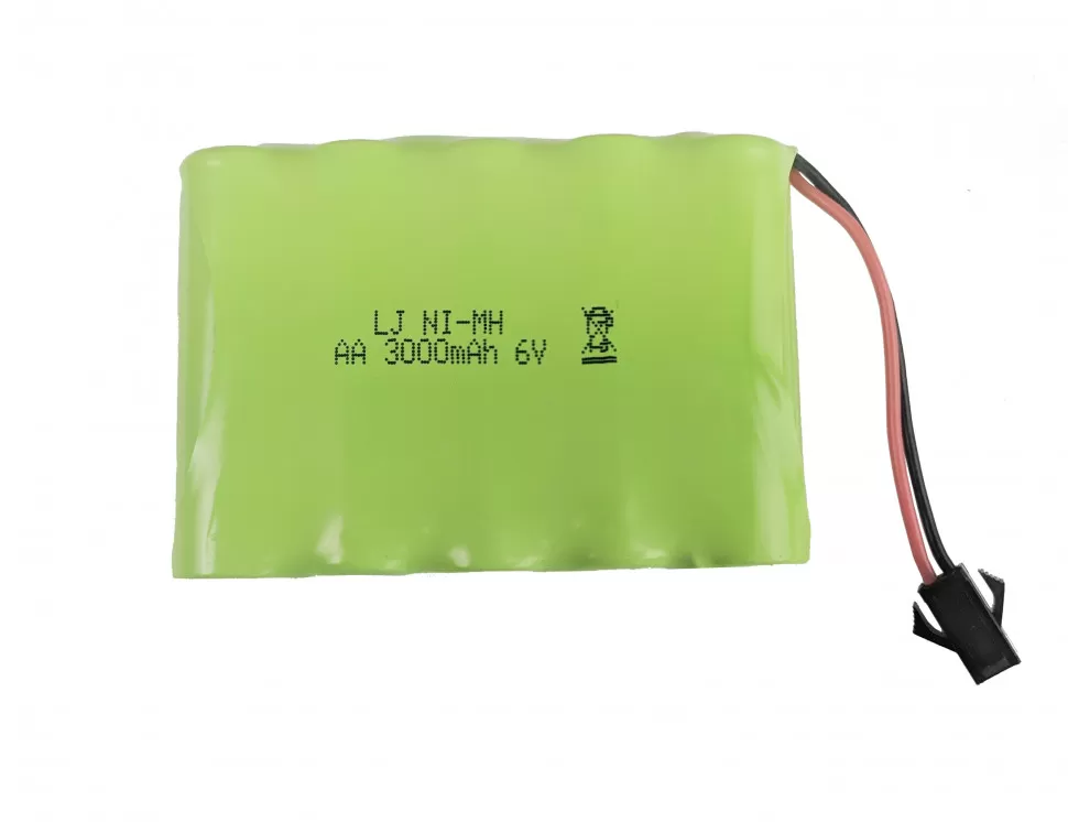 Аккумуляторы для радиоуправляемых игрушек Ni-MH 6V 3000 mAh