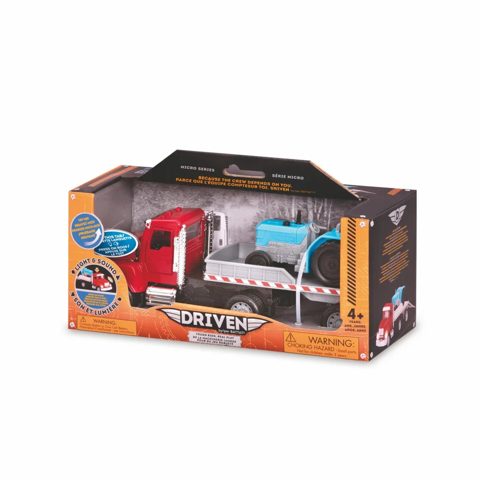 Машинка DRIVEN MICRO Грузовик -эвакуатор WH1073Z