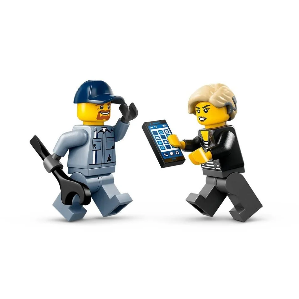 Конструктор «Эвакуатор и ремонт спортивных авто» LEGO 60435, 101 деталь