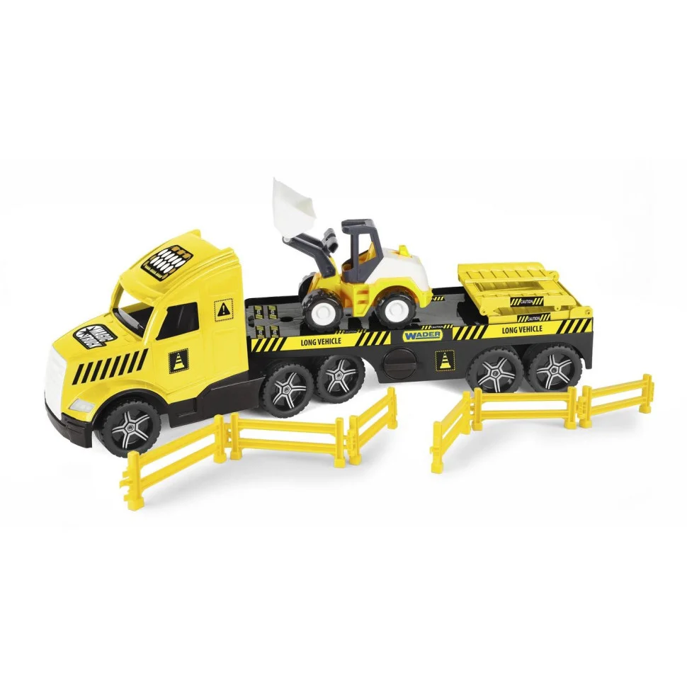 Дитяча машинка Magic Truck Technic Wader 36430 З бульдозером