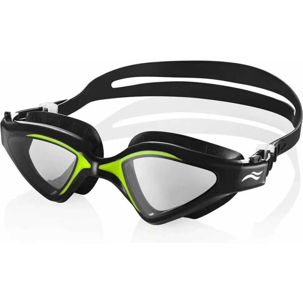 Окуляри для плавання RAPTOR 5853 Aqua Speed 049-38 чорний, зелений, OSFM