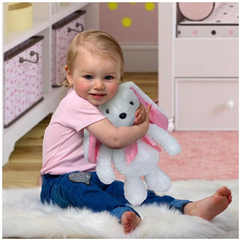 Игрушка мягконабивная Зайка Macik МС 080501-17 розовое