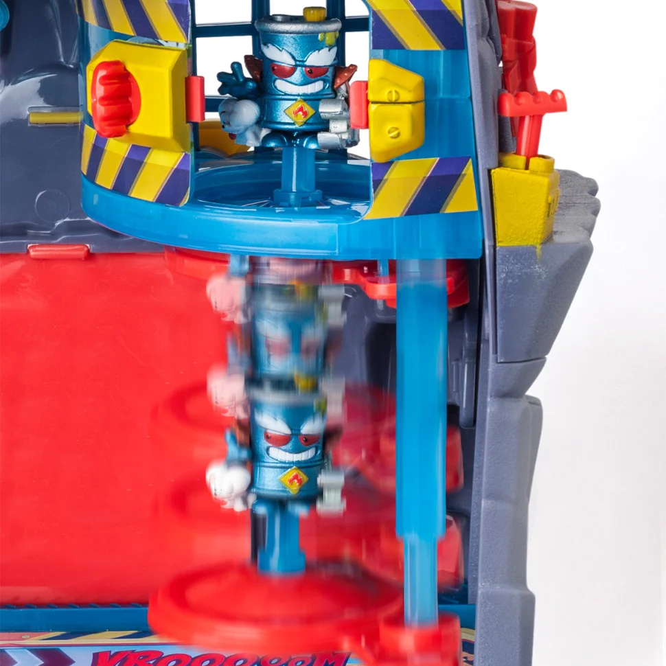 Ігровий набір Штаб-квартира Superthings S SPSTSP112IN40 штаб, машина, 3 фігурки