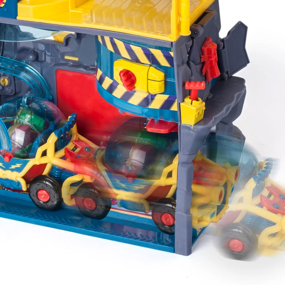 Ігровий набір Штаб-квартира Superthings S SPSTSP112IN40 штаб, машина, 3 фігурки
