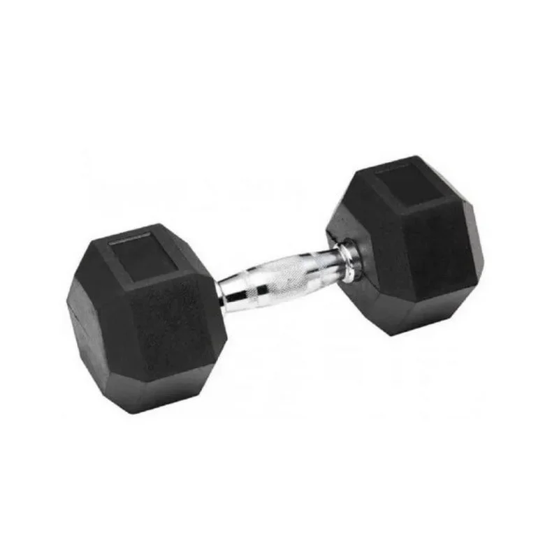 Гексагональная гантель FF 51D2C Fitnessport 10232FS 18 кг