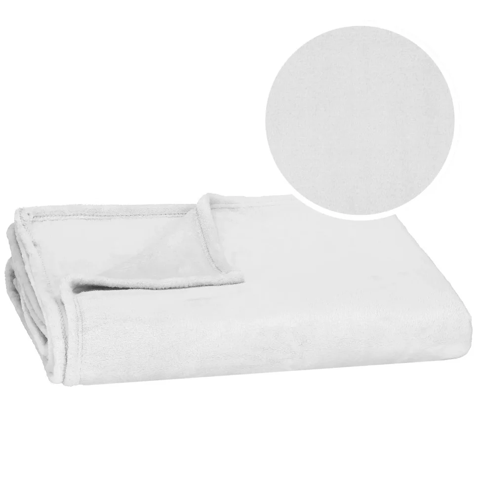 Плед-покривало Luxurious Blanket Springos HA7196 сірий 150x200 см