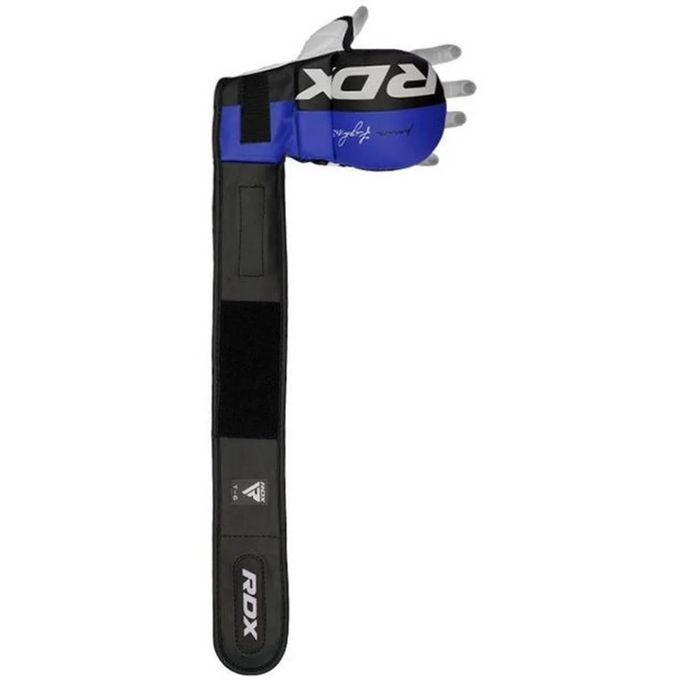 Перчатки для ММА T6 Plus Rex RDX Inc Limited GGR-T6U-M+ Blue, M (капа в комплекте)