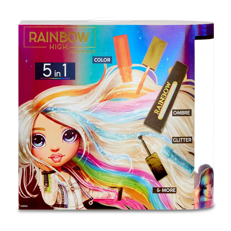 Кукла детская Стильная прическа Rainbow High 569329 с аксессуарами