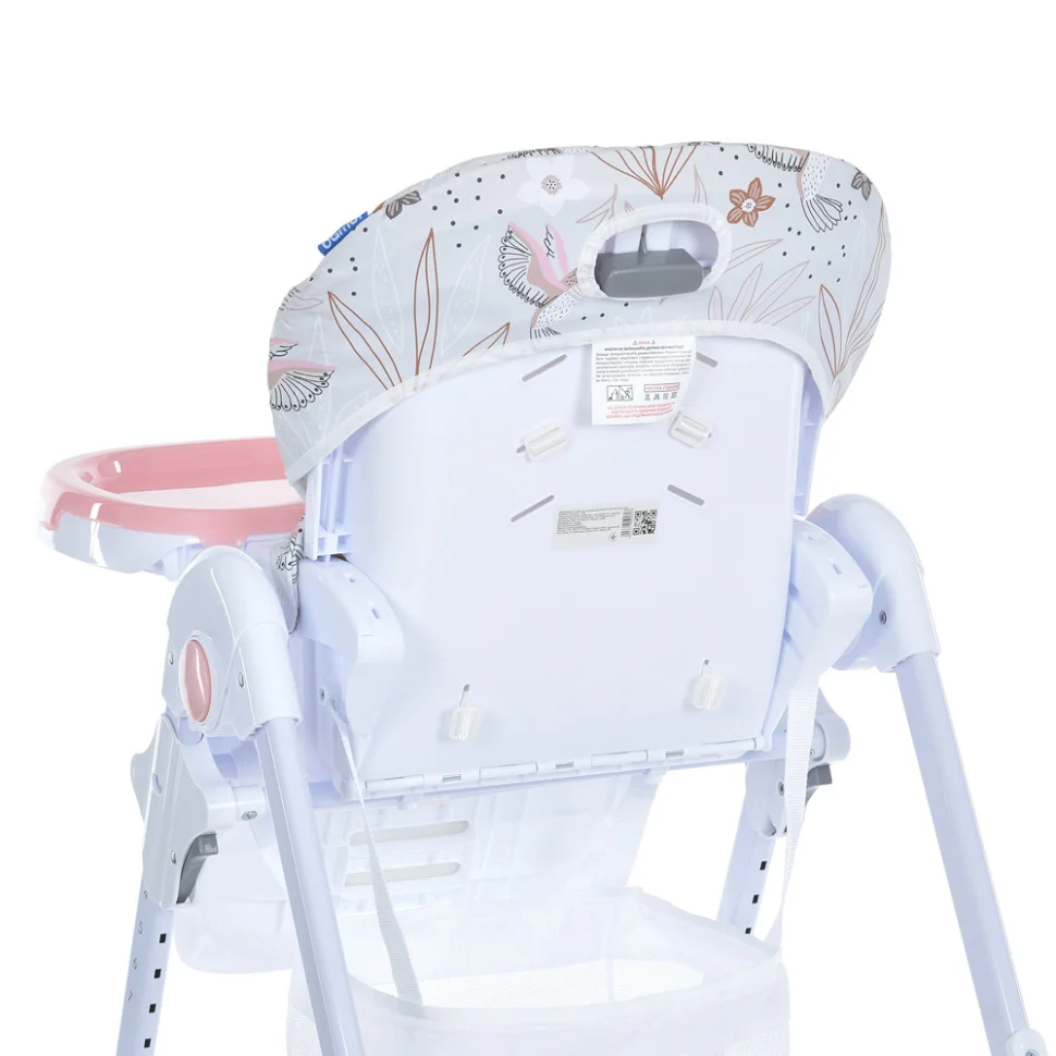 Стульчик для кормления Bambi M 3233 Сolibri Blush Pink высота регулируется