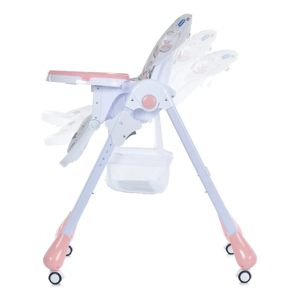 Стульчик для кормления Bambi M 3233 Сolibri Blush Pink высота регулируется