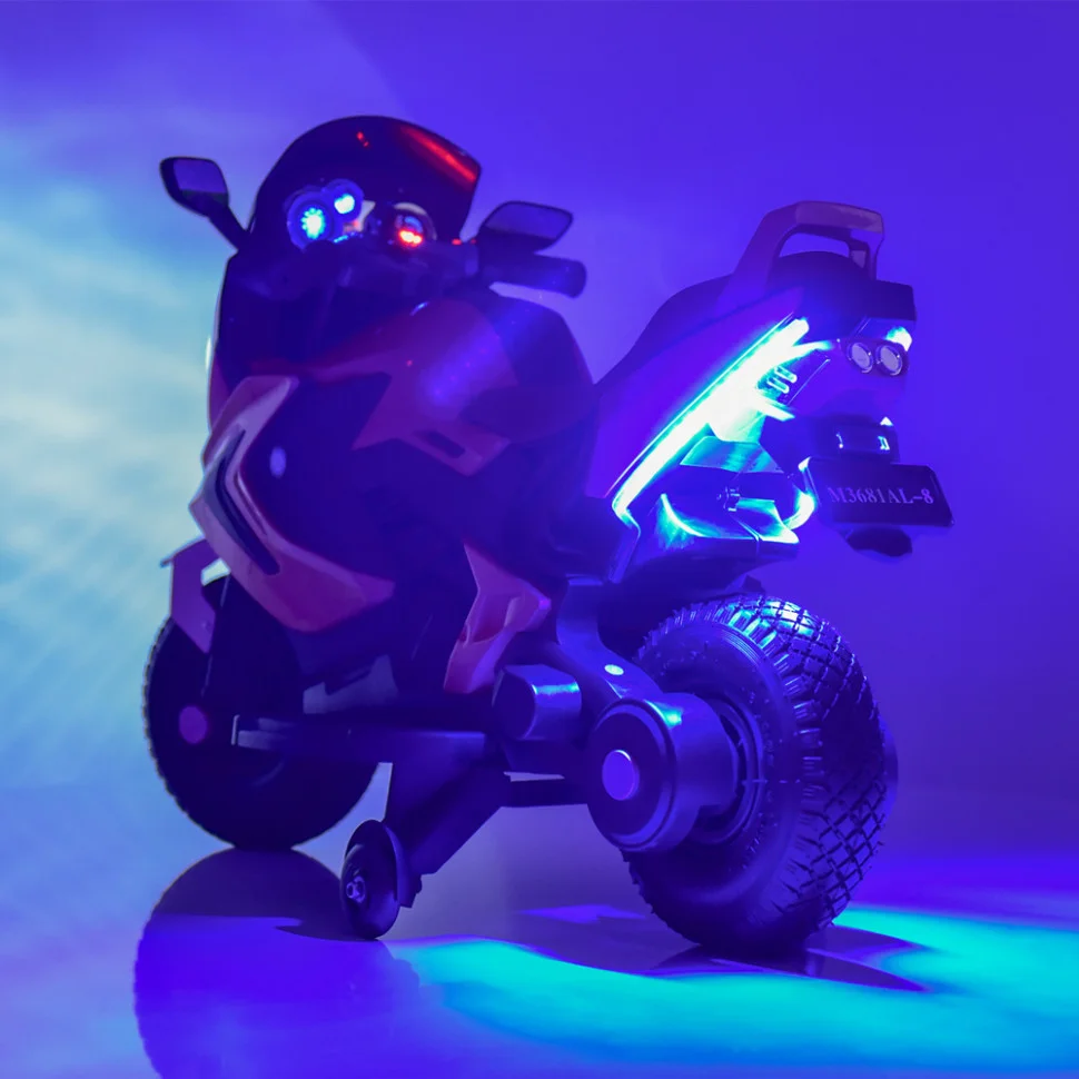Дитячий електромобіль Мотоцикл Bambi Racer M 3681AL-1 до 60 кг