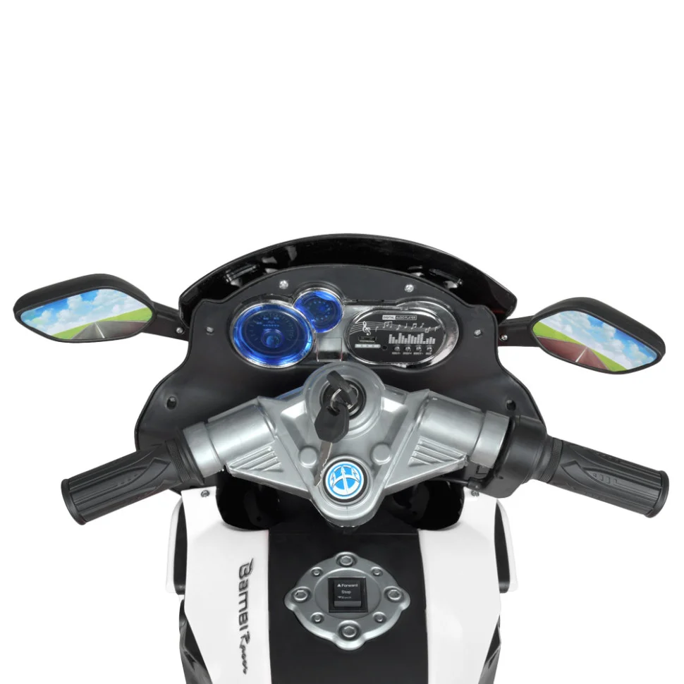 Дитячий електромобіль Мотоцикл Bambi Racer M 3681AL-1 до 60 кг