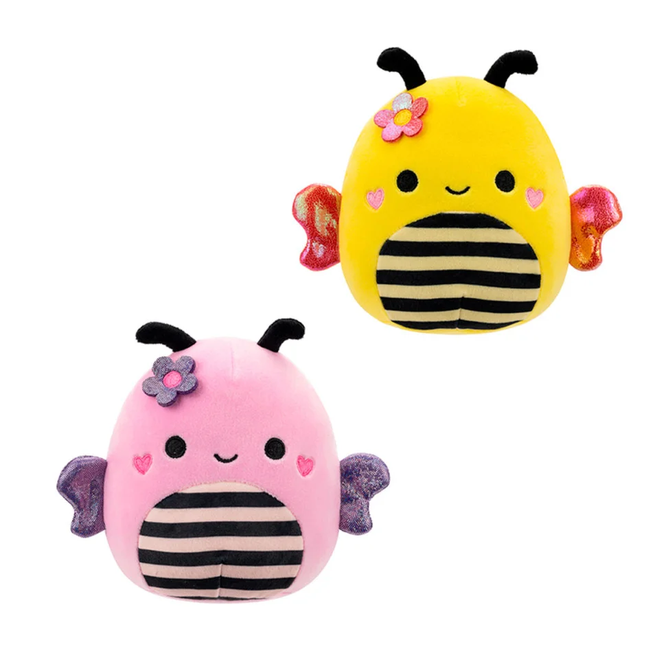 Мягкая игрушка Друзья Шмели Squishmallows SQVA00843, 2 шт, 19 см