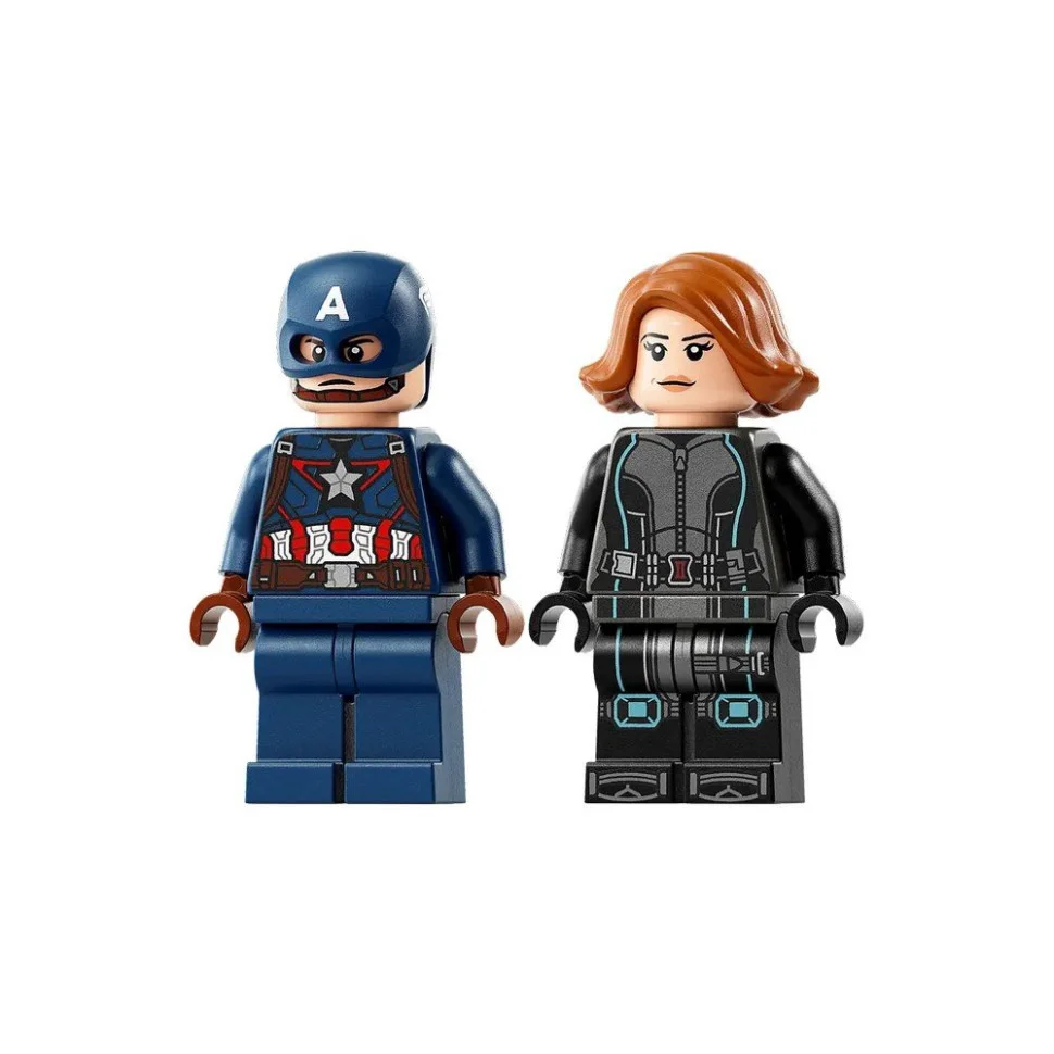 Конструктор Мотоциклы Черной Вдовы и Капитана Америки LEGO 76260, 130 деталей