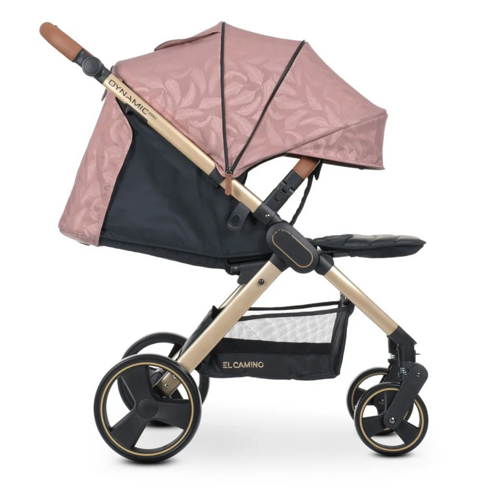 Дитяча коляска EL Camino ME 1053G DYNAMIC PRO Special Pink до 23 кг