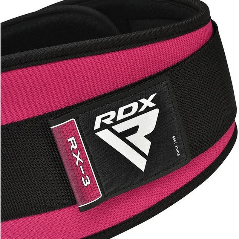 Пояс для тяжелой атлетики RX3 eva curve RDX Inc Limited WBE-RX3SP-XS, размер XS