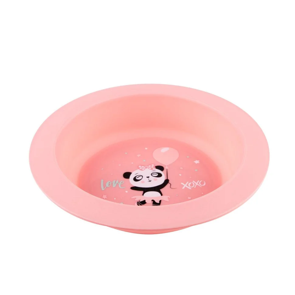 Детский набор посуды из 2х элементов Exotic animals Canpol babies 56/523_pin розовый