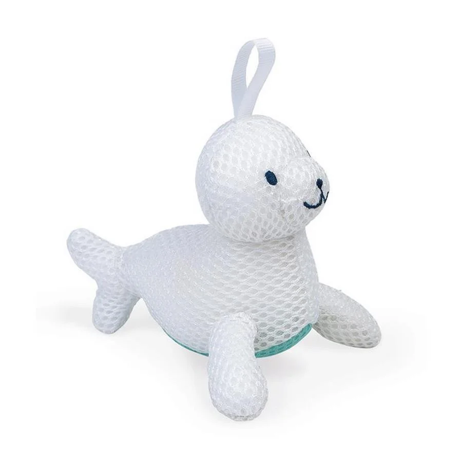 Игрушка для купания Janod Мочалка Тюлень J04728-1