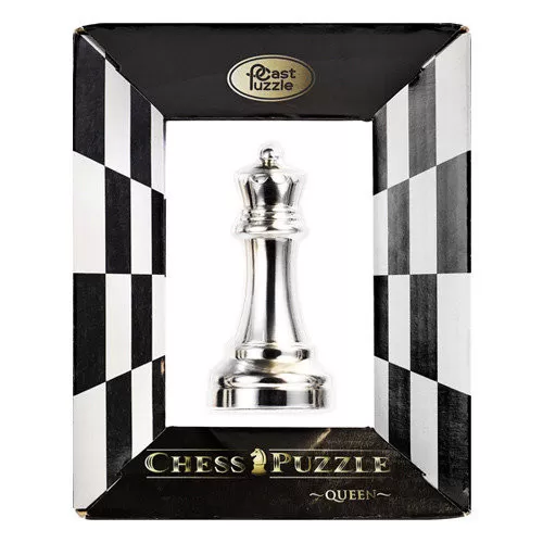 Головоломка Cast Chess Quenn silver Шахова Королева Cast Puzzle 473685