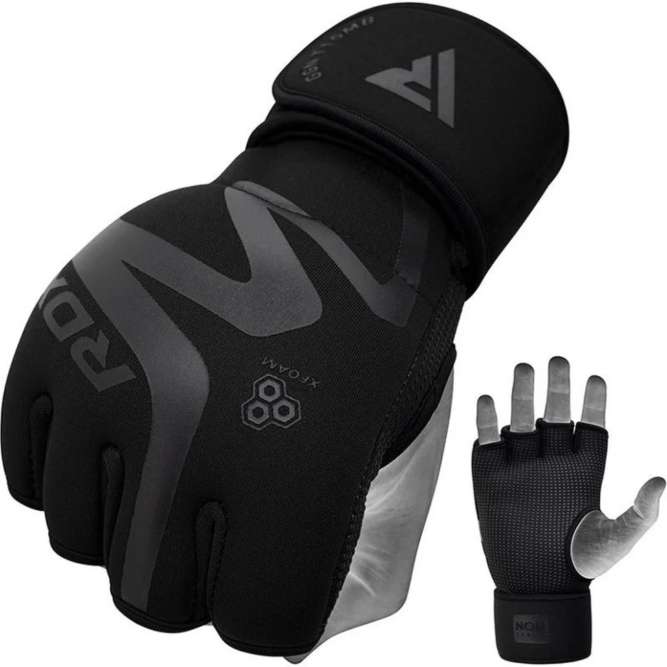 Рукавиці неопренові T15 Noir Inner Matte RDX Inc Limited GGN-T15MB-L, Black, L