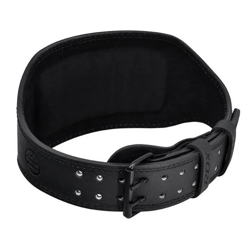 Пояс для важкої атлетики 6 RDX Inc Limited WBS-6FB-S, шкіряний, Black, S