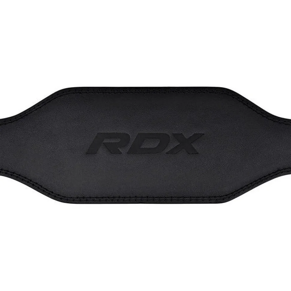 Пояс для важкої атлетики 6 RDX Inc Limited WBS-6FB-S, шкіряний, Black, S