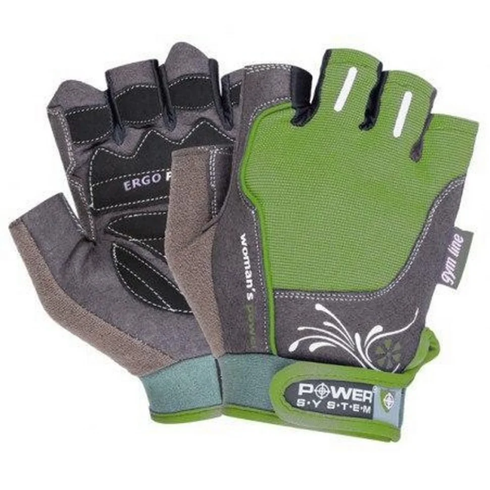Перчатки для фитнеса Woman's Power Power System PS-2570_XS_Green, XS 20 см
