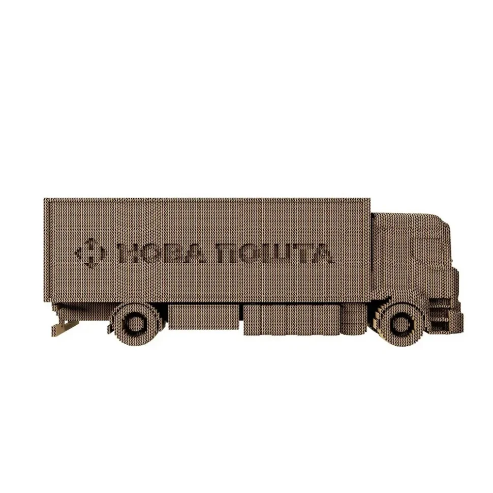 Картонный конструктор 3D Puzzle 