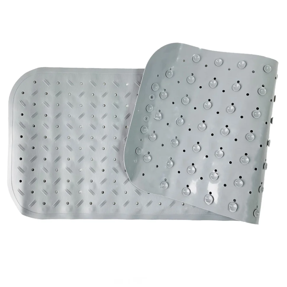 Килимок у ванну на присосках Mega Zayka MGZ-0901(Grey) 35х95 см