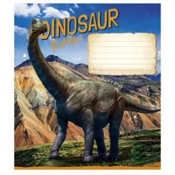 Зошит учнівський "Jurassic world" Школярик 018-3310K-2 в клітинку, 18 аркушів