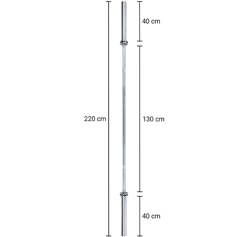 Гриф для штанги олимпийский Newt TI-8072, 2,2 м, d- 50 мм, 15 кг