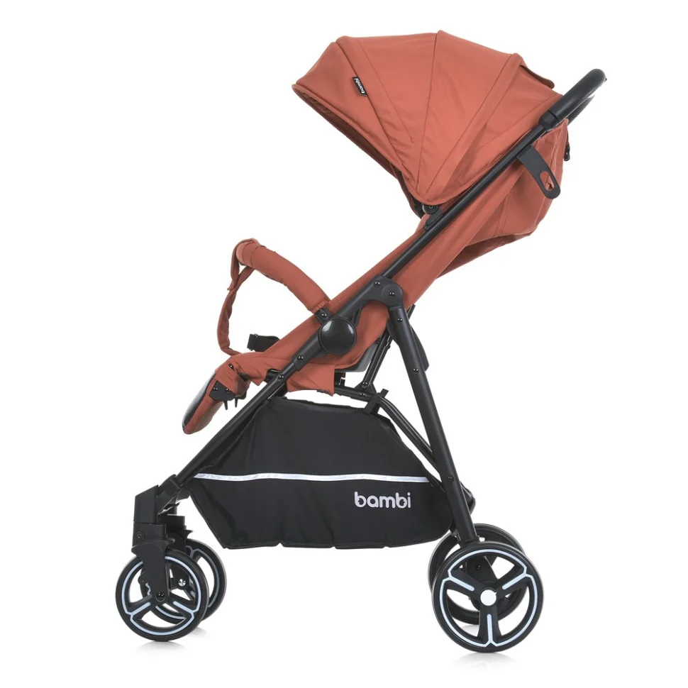 Коляска дитяча прогулянкова Bambi M 4249-2 Orange Matt