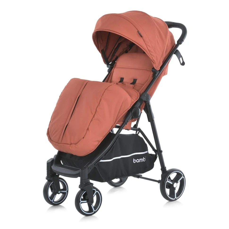 Коляска дитяча прогулянкова Bambi M 4249-2 Orange Matt