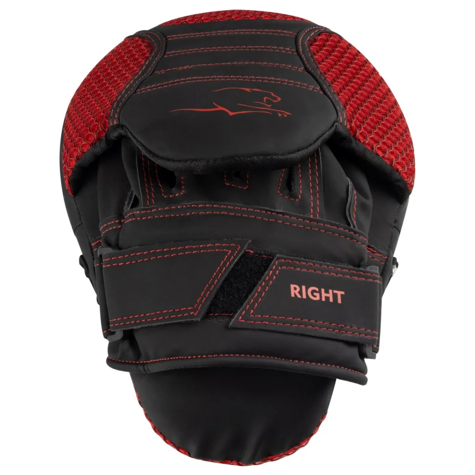 Лапи боксерські 3044 Pro Carbon Ultra Series PowerPlay PP_3044_Bl/Red Чорно-Червоні [пара]