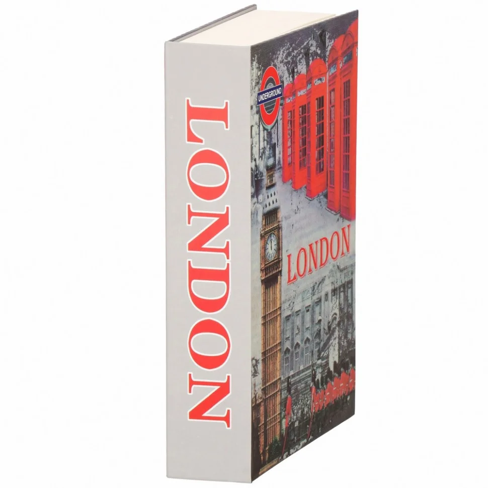 Книга-сейф для хранения денег и ценностей Springos HA5049, 22 x 15.5 x 4.5 см